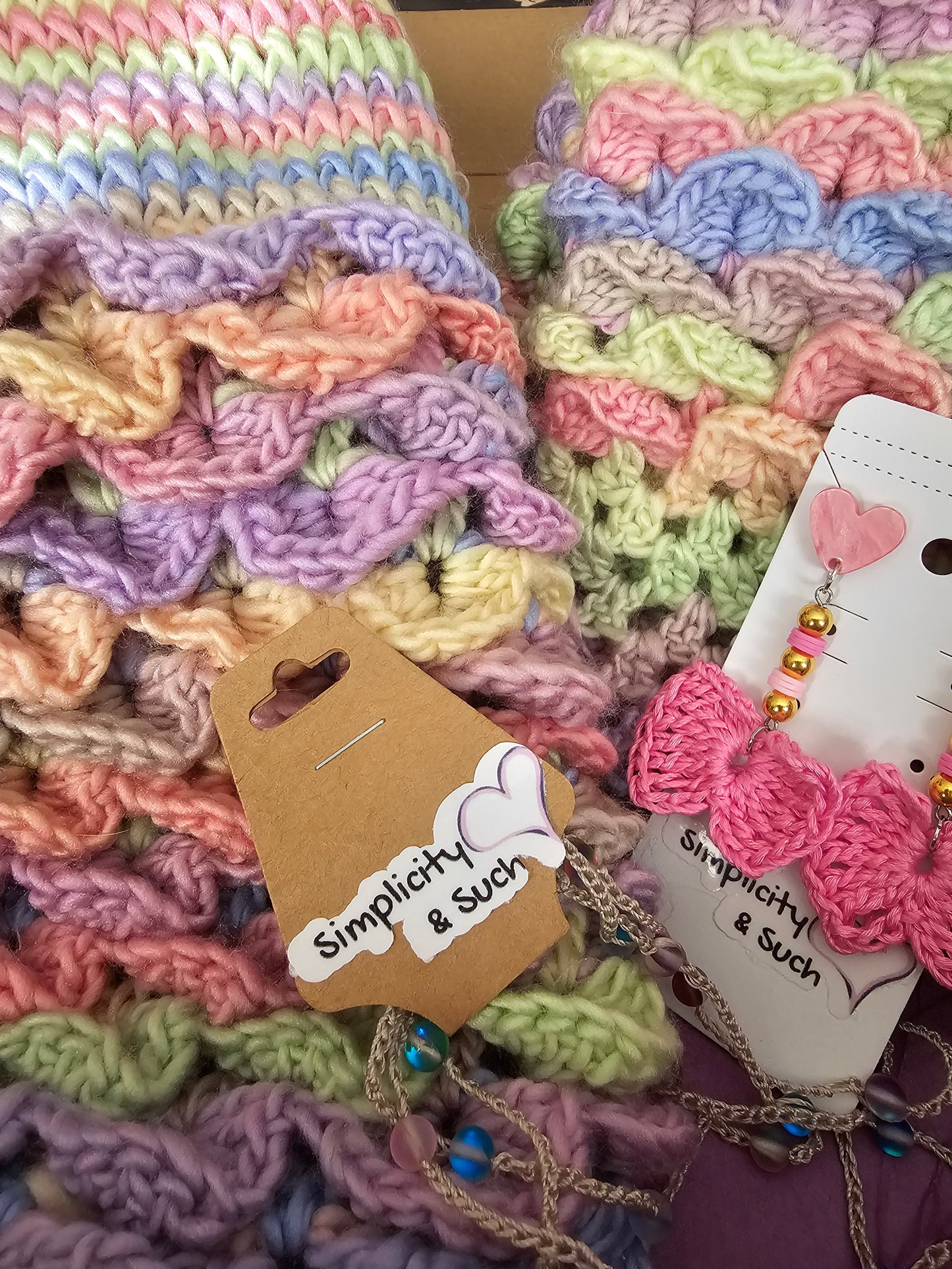 The Winter Caring Box – Handmade Gift Box for Women & Teens Crochet Accessories