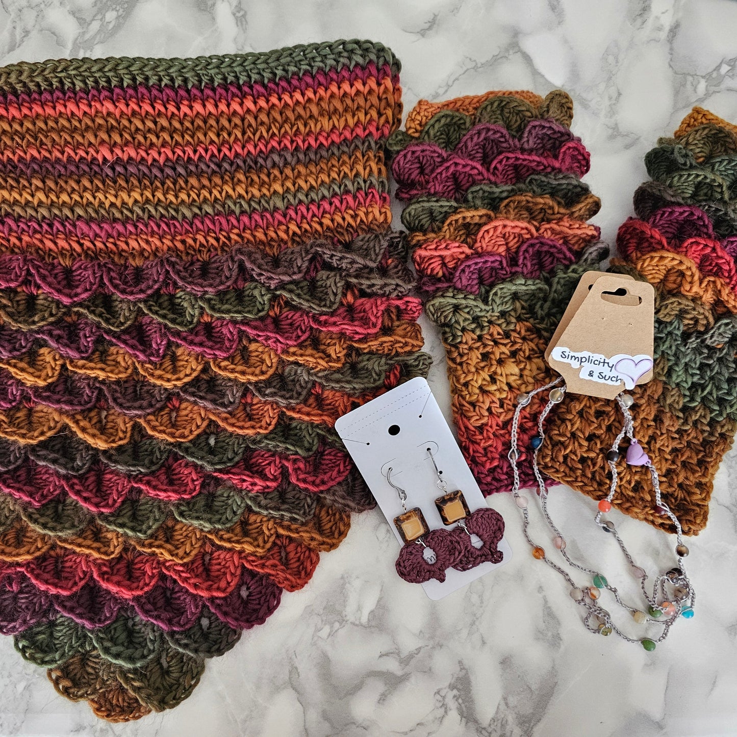 The Winter Caring Box – Handmade Gift Box for Women & Teens Crochet Accessories