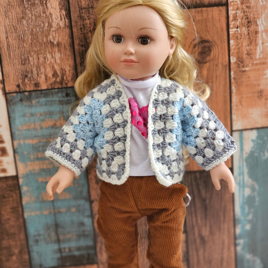 2doll sweater 18 inch doll dancing in the rain