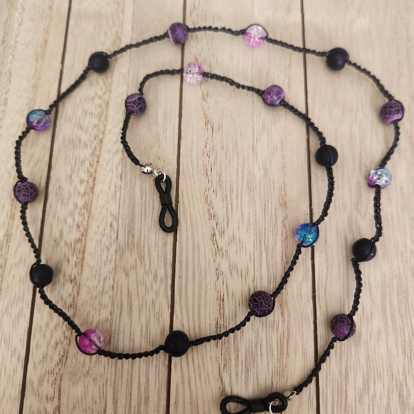 Elegant Beaded Glasses Chain – Handmade Eyewear Necklace - Simplicity & such