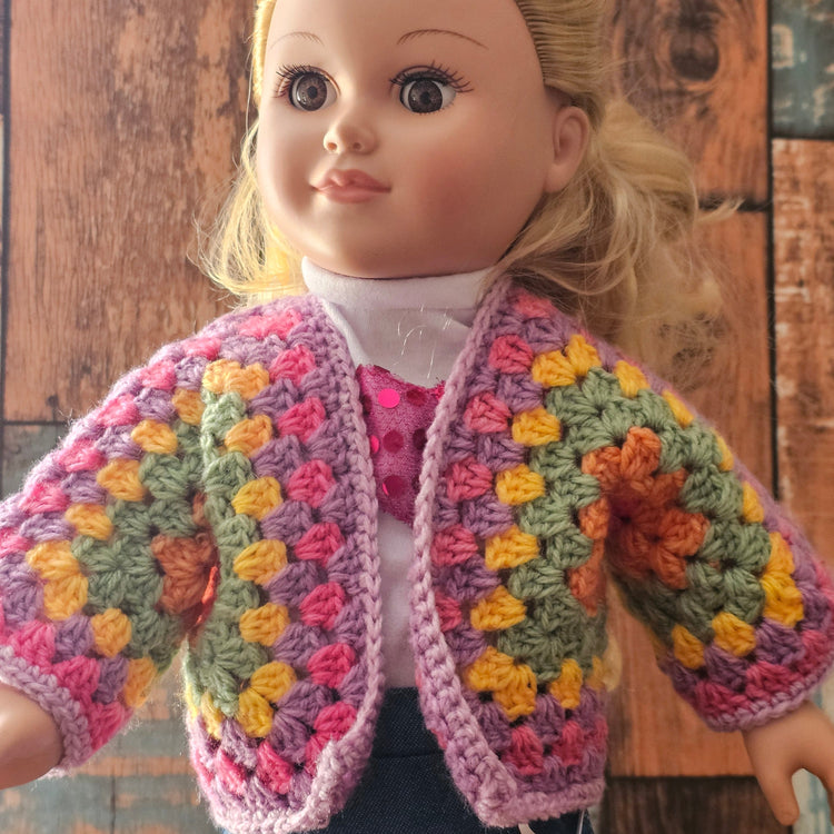 Crochet Sweaters & Dresses for Dolls