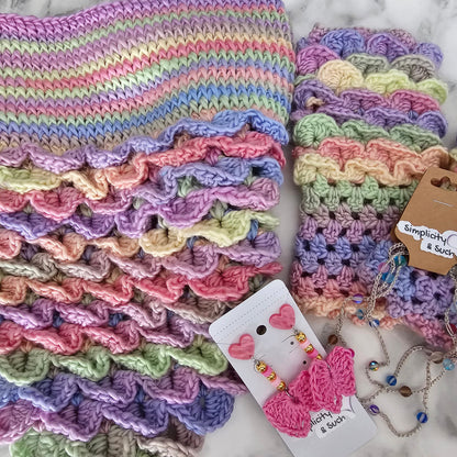 The Winter Caring Box – Handmade Gift Box for Women & Teens  Crochet Accessories