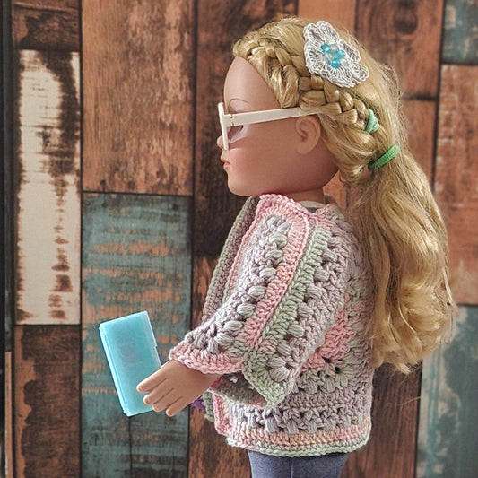 Spring tulip doll sweater - Simplicity & such