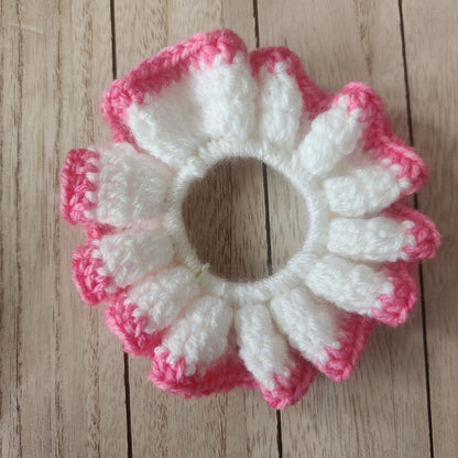 Handmade Crochet Fruit Scrunchies - Cute & Colorful Hair Ties - Simplicity & such