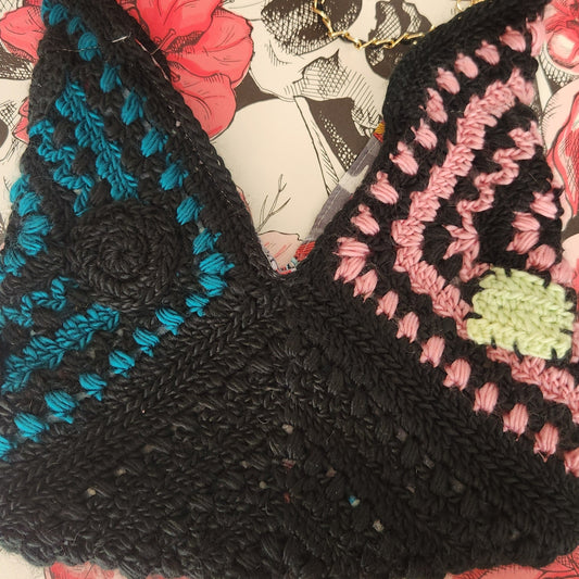 Sally Inspired Crochet Halloween Purse: Spooky Chic Bag