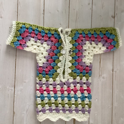Handmade Crochet Doll Dress