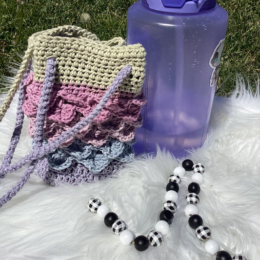 mermaid purse vibrant colors 